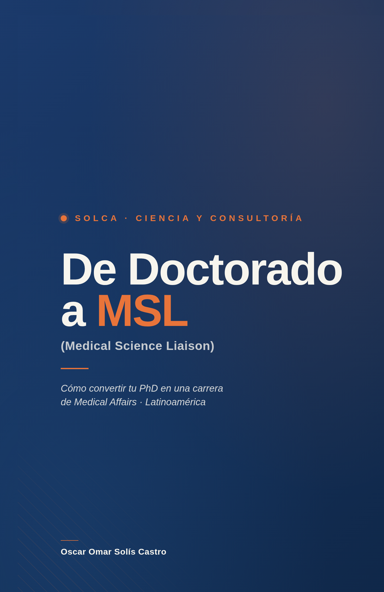 Portada · De Doctorado a MSL